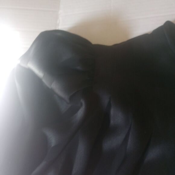 Nipon Blouse sheer striped long sleeve top with accent - Picture 7 of 9